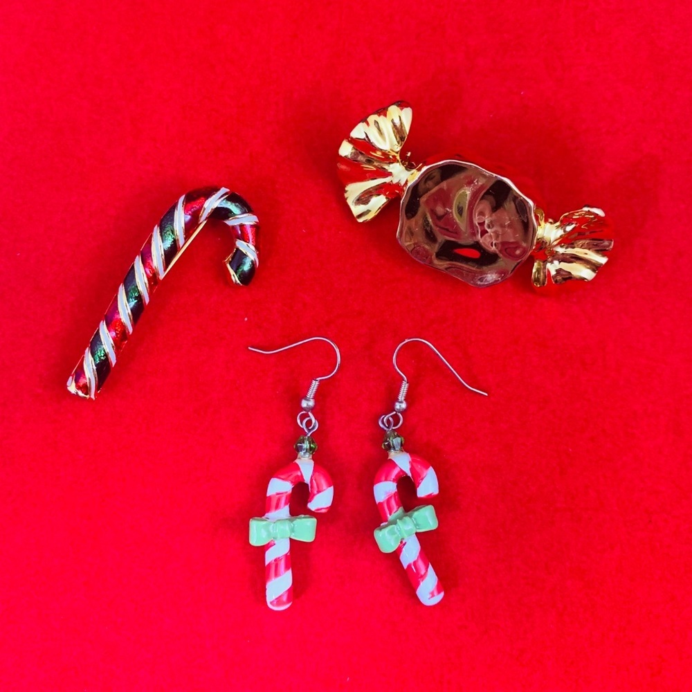 CHRISTMAS CANDY JEWELRY BUNDLE - Picture 2 of 7